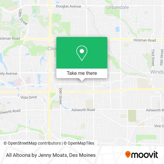 All Altoona by Jenny Moats map