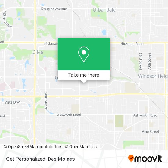 Get Personalized map