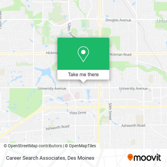 Career Search Associates map