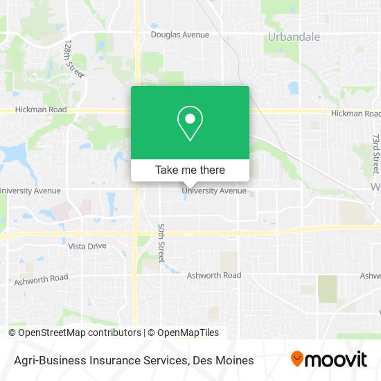 Agri-Business Insurance Services map