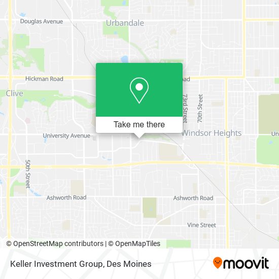 Keller Investment Group map