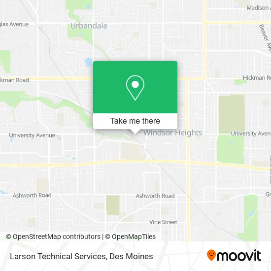 Larson Technical Services map