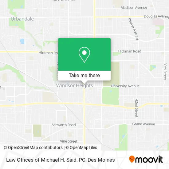 Law Offices of Michael H. Said, PC map