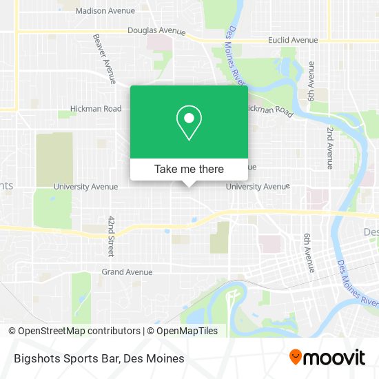 Bigshots Sports Bar map