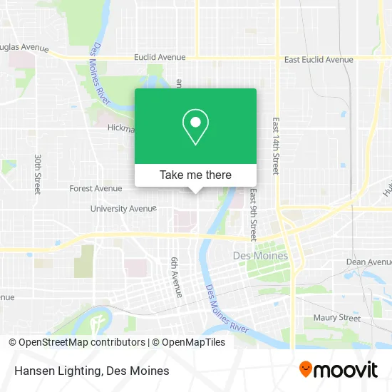 Hansen Lighting map