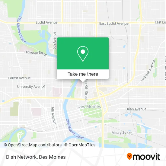 Dish Network map