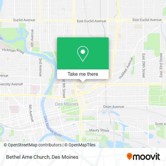 Bethel Ame Church map