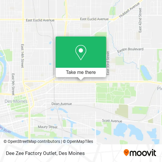Dee Zee Factory Outlet map