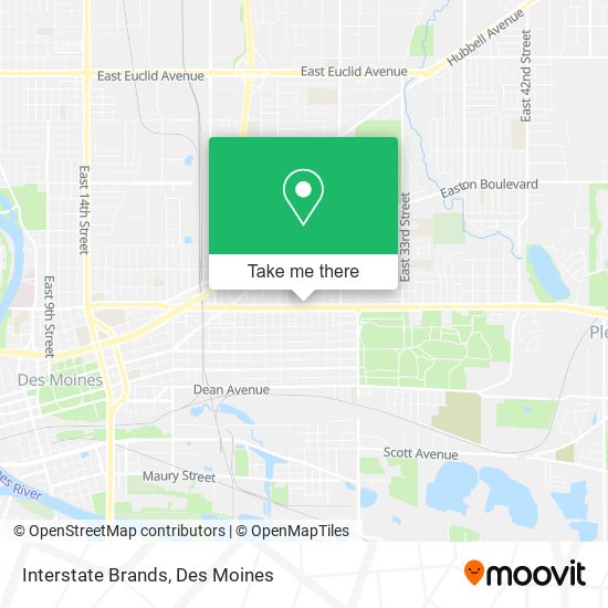 Mapa de Interstate Brands