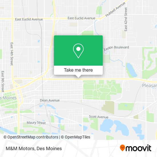 M&M Motors map