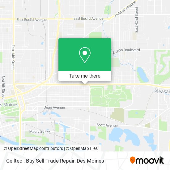 Mapa de Celltec : Buy Sell Trade Repair