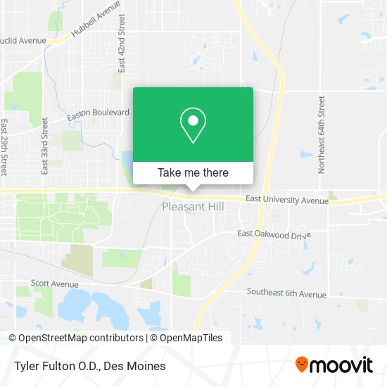 Tyler Fulton O.D. map