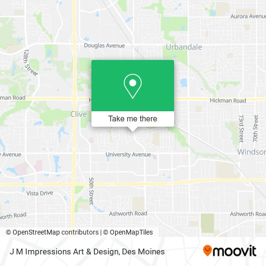 J M Impressions Art & Design map