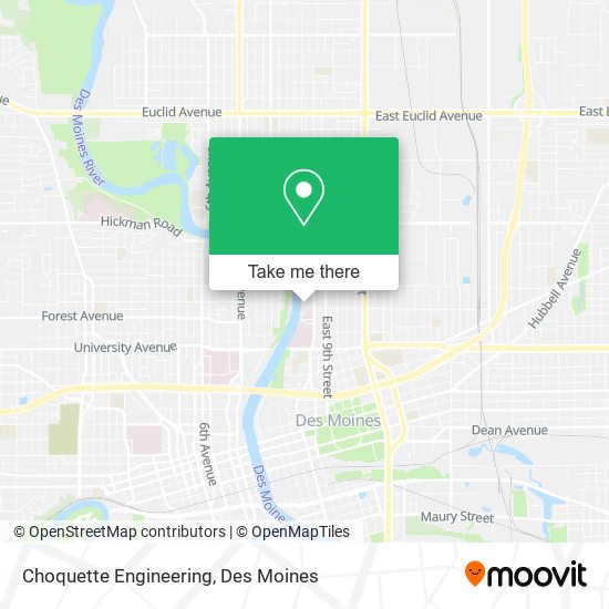 Choquette Engineering map