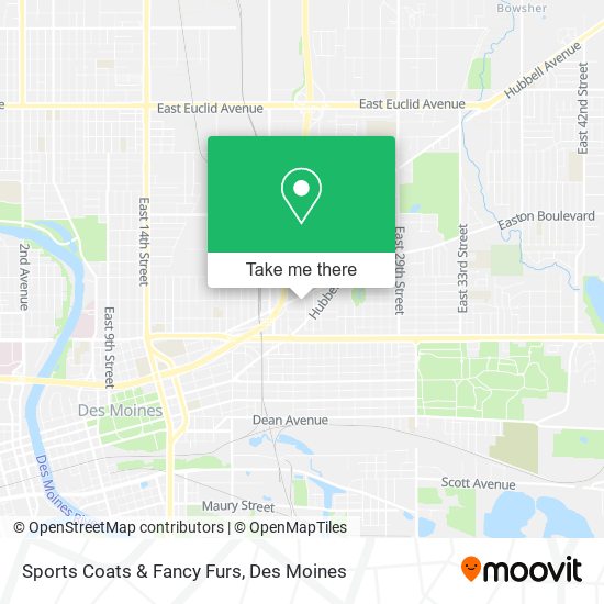 Mapa de Sports Coats & Fancy Furs