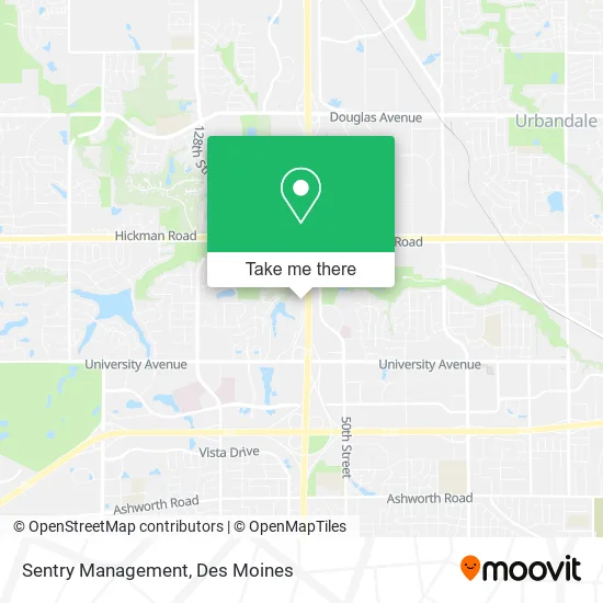 Sentry Management map