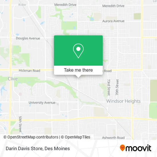 Darin Davis Store map