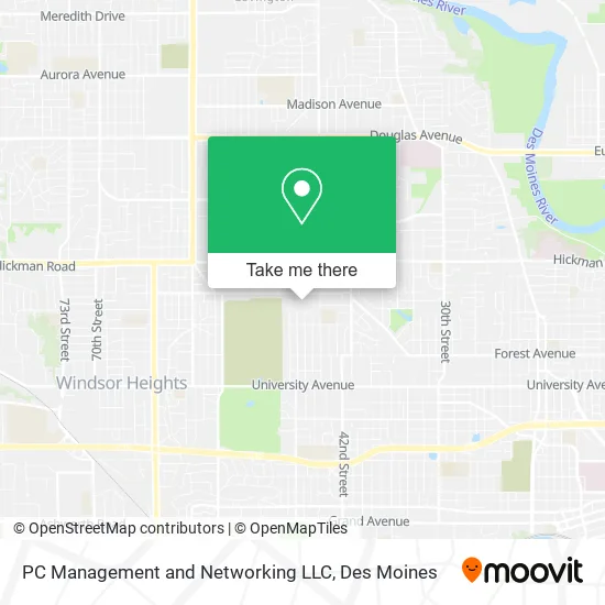 PC Management and Networking LLC map