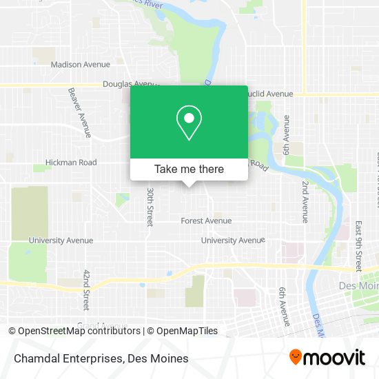 Chamdal Enterprises map