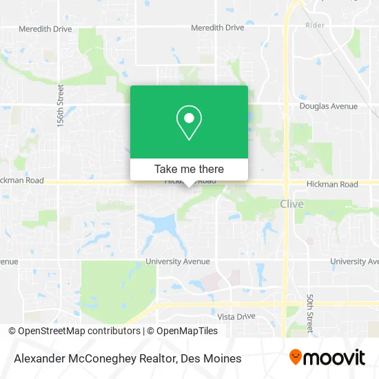 Alexander McConeghey Realtor map