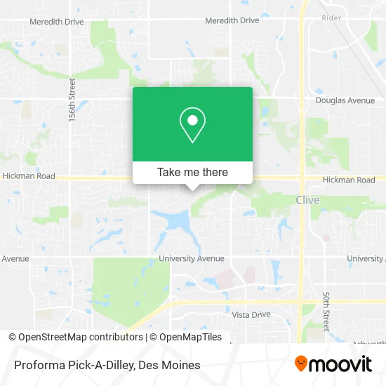 Proforma Pick-A-Dilley map