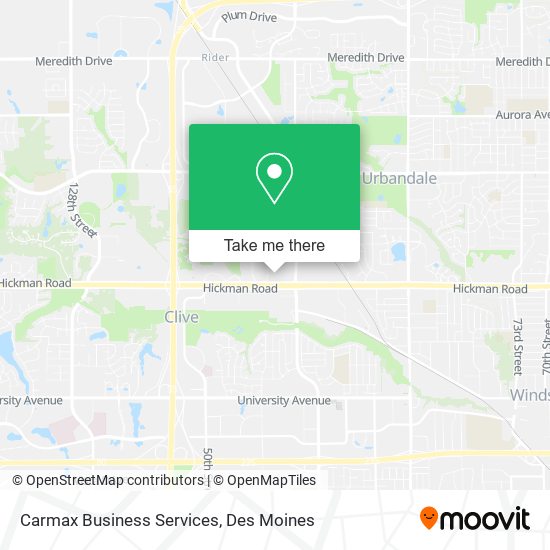 Carmax Business Services map