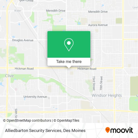 Alliedbarton Security Services map