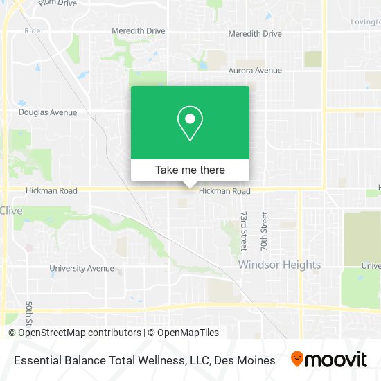 Essential Balance Total Wellness, LLC map