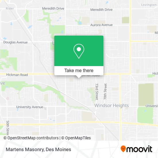 Martens Masonry map