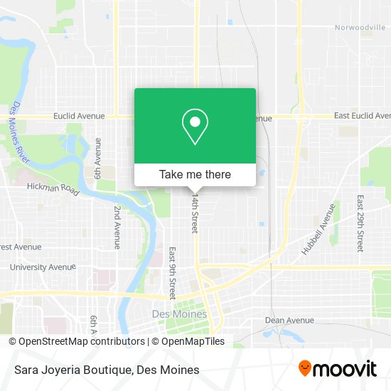 Mapa de Sara Joyeria Boutique