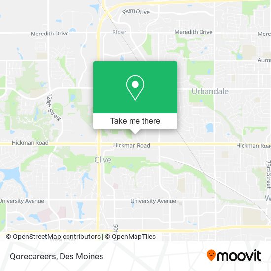 Qorecareers map