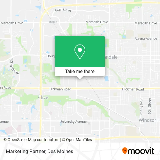 Marketing Partner map
