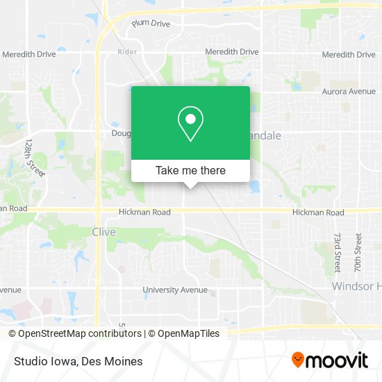 Studio Iowa map