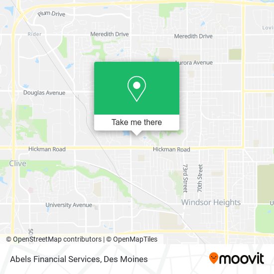 Abels Financial Services map