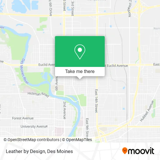 Leather by Design map