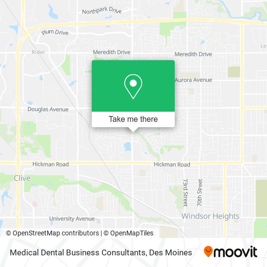 Mapa de Medical Dental Business Consultants