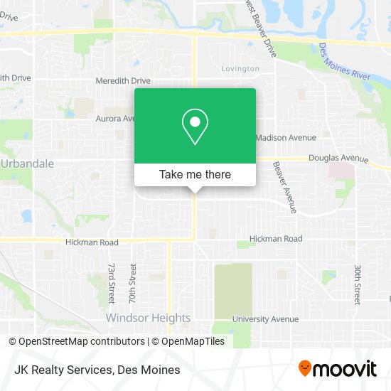 Mapa de JK Realty Services