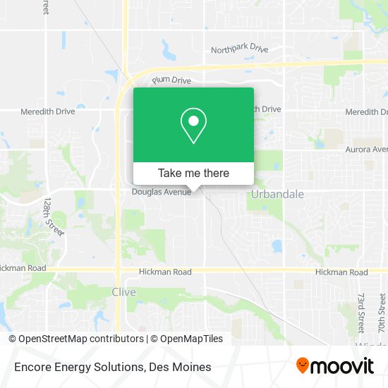 Encore Energy Solutions map