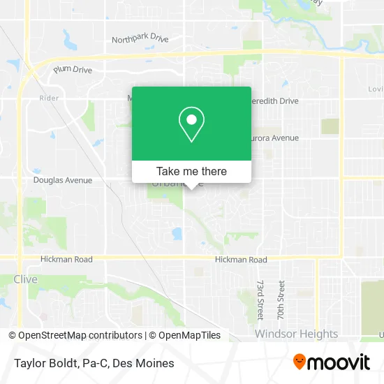 Taylor Boldt, Pa-C map