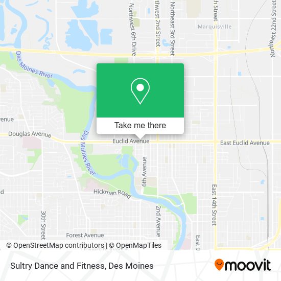 Sultry Dance and Fitness map