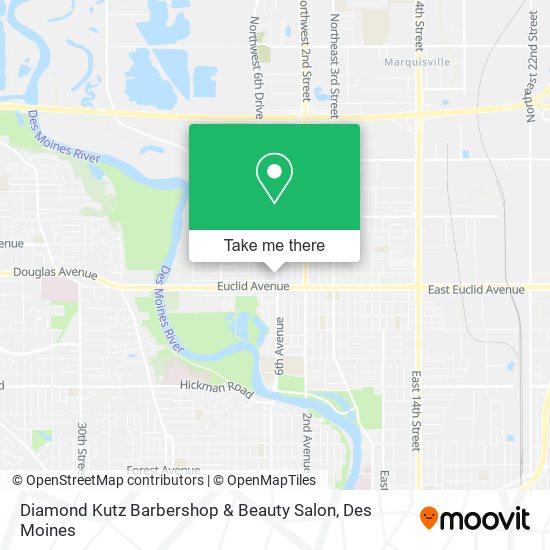 Diamond Kutz Barbershop & Beauty Salon map