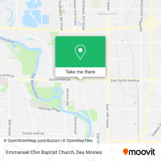 Emmanuel Chin Baptist Church map
