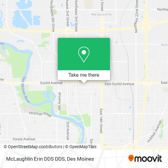 Mapa de McLaughlin Erin DDS DDS