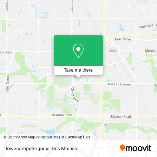 Iowacomputergurus map