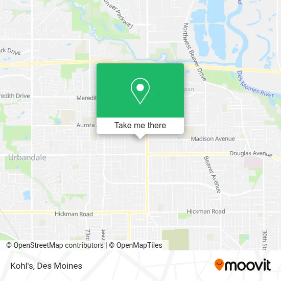 Kohl's map