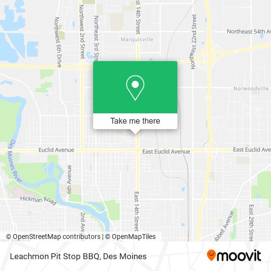 Leachmon Pit Stop BBQ map