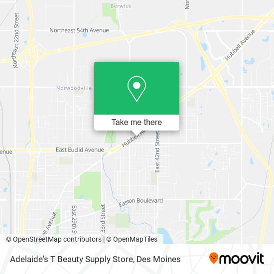 Adelaide's T Beauty Supply Store map