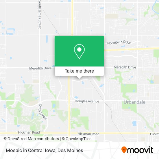 Mapa de Mosaic in Central Iowa