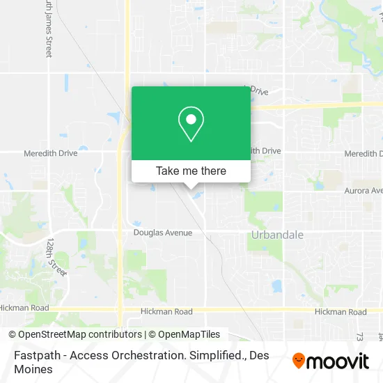 Mapa de Fastpath - Access Orchestration. Simplified.