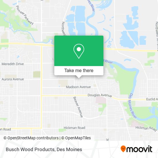 Busch Wood Products map